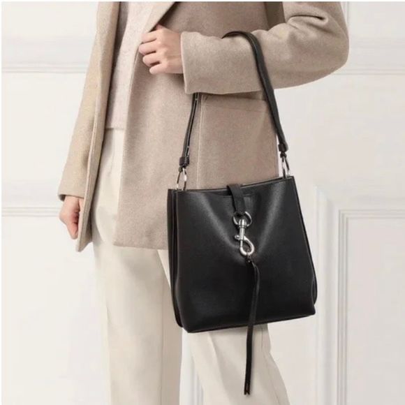 Rebecca Minkoff Bags Rebecca Minkoff Megan Small Black Pebbled